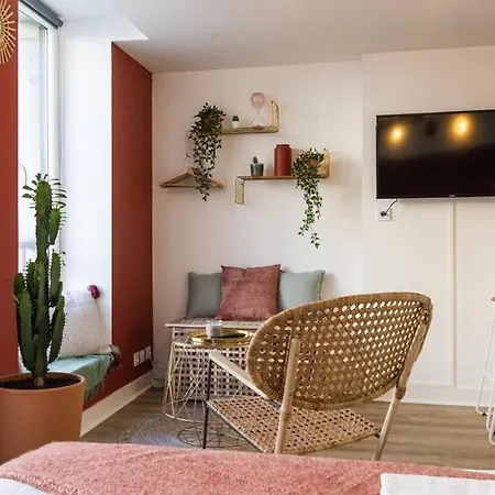 Studio haut de gamme, Rénovation neuve style 4 étoiles * Caen