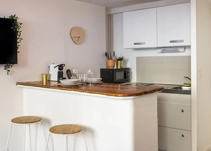 Studio haut de gamme, Rénovation neuve style 4 étoiles Caen